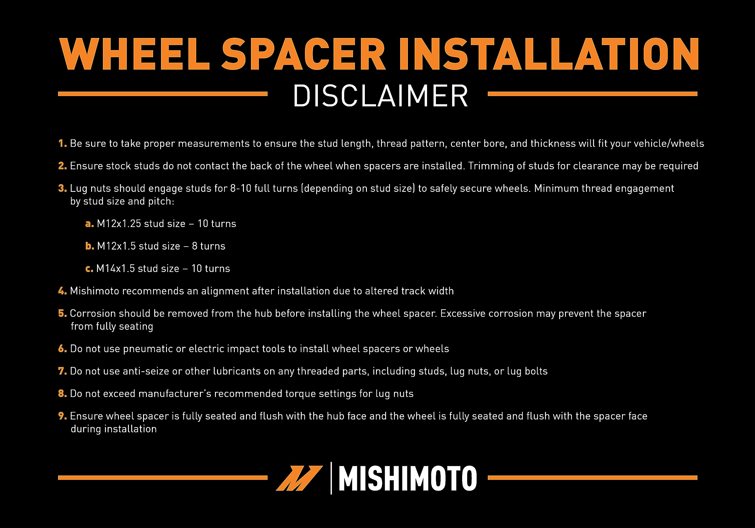 Mishimoto Borne Off-Road 8X165.1 Wheel Spacers, Compatible with RAM Cummins 6.7L, 2019+, 1" Thick, Blue - Image 8