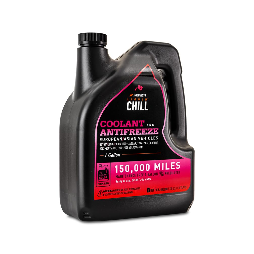 Mishimoto Liquid Chill® OE Coolant, Pink/Red, European/Asian Vehicles, 1 Gallon - Image 5