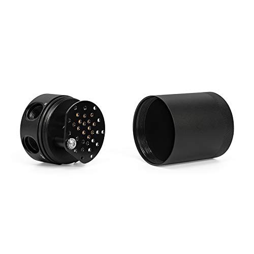 Mishimoto MMBCC-F35T-17SBE Baffled Oil Catch Can Kit Compatible With Ford F-150 3.5L EcoBoost/Raptor 2017+ Black - Image 3