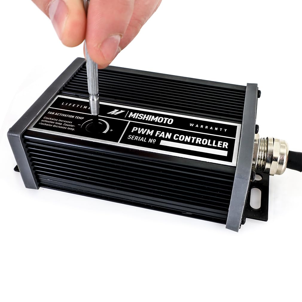 Mishimoto MMFAN-PWM-UBK Pulse Width Modulation Fan Controller, Black - Image 6