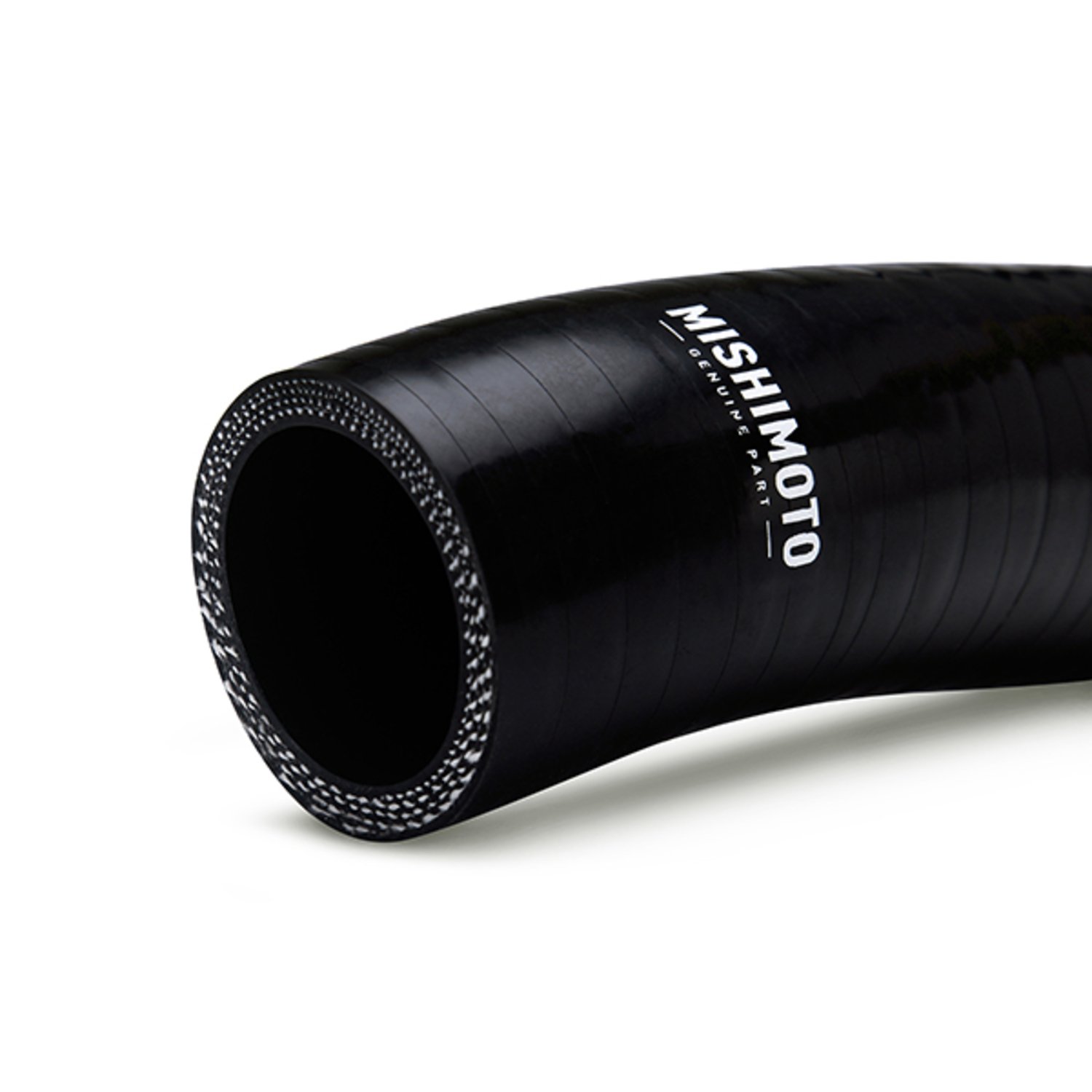 Mishimoto MMHOSE-GM-35U Upper Radiator Hose Compatible With Chevrolet El Camino 350ci 400ci 1968-1977 Black - Image 3