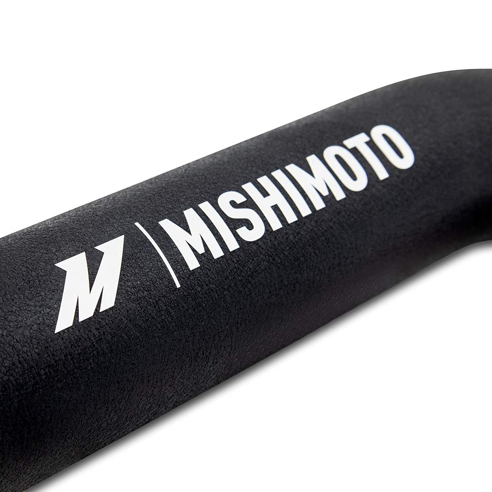 Mishimoto MMINT-F2D-99KBKBK Ford 7.3L Powerstroke Intercooler Kit, 1999-2003 Black Intercooler with Wrinkle-Black Pipes - Image 6