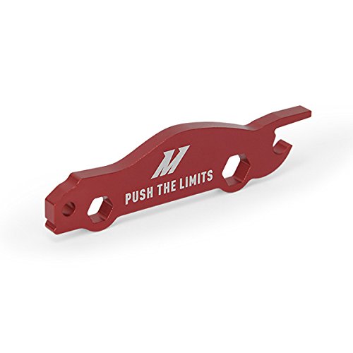Mishimoto MMOFC-MUS4-15HRD Hoonigan Oil Filler Cap Compatible With Ford Mustang EcoBoost/Focus ST 2013+ Red - Image 5